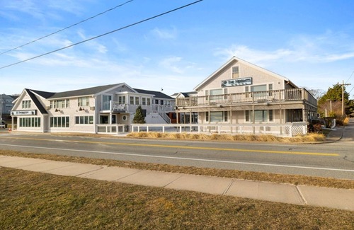 Falmouth Heights Apartment | Comfortable Suite with Large Deck & Partial Ocean Views