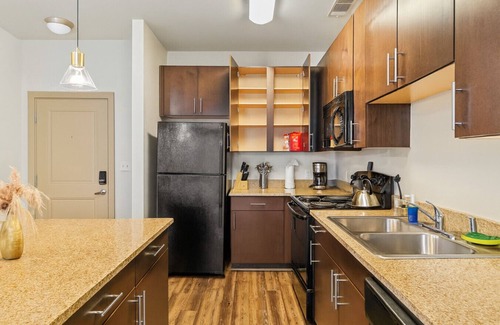 Five Points South Apartment | Comfy 2BR in Mid-Rise | Perfect for Groups