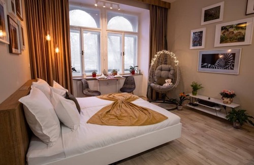 Brno-stred Condo | ⭑ Comfy VIP studio in the center with Netflix