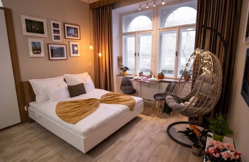 Brno-stred Condo | ⭑ Comfy VIP studio in the center with Netflix