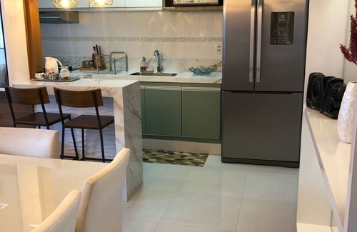 Vila Velha Apartment | Complete, cozy apartment, on the sand, for lovers of good taste.