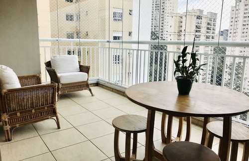 Vila Andrade Apartment | COMPLETE LEISURE 2 SUITES TERRACE GOURMET 2 VGS, PRÓX SHOPPINGS MORUMBI TOWN/JD SUL