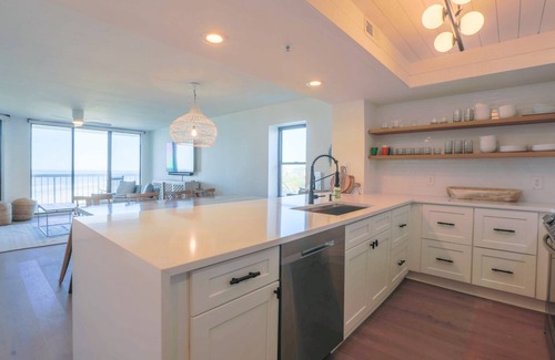 Folly Beach Condo | Complete, Luxury Renovation of this Oceanfront, Corner Unit! Stunning Ocean Views & Community Pool.