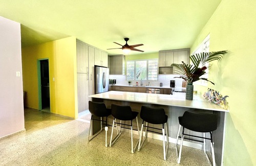 Saco House | Complete Remodel, Gated Home with Ocean Views in Puerto Rico. Swimming Pool!n