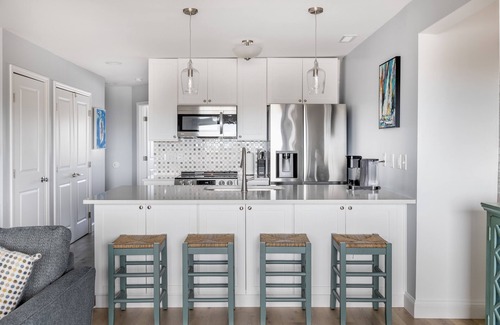 Emerald Isle Condo | Completely renovated beach view Condo in Queens Court Resort!