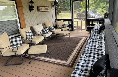 Moultrie House | Completely renovated mobile home sitting own a pond.
