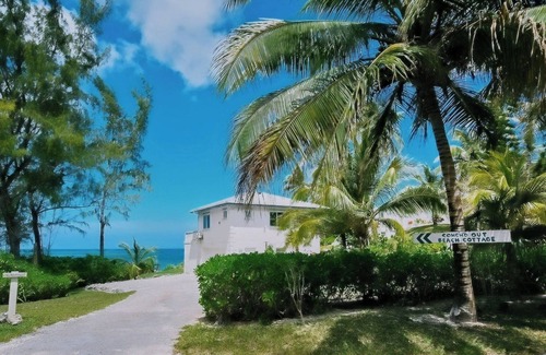 North Palmetto Point Cottage | Conch'd Out Beach Cottage: Semi-private beach. Ocean views. Adults only.