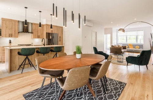 Magog Condo | Condo-chalet 2 Chambres Avec SPA Partargé lac Memphrémagog
