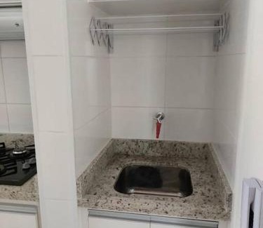 Cachoeira Paulista Apartment | Condomínio da Fé pertinho da canção nova Flat Nossa Senhora das Graças, ar condicionado estacionamento gratuito