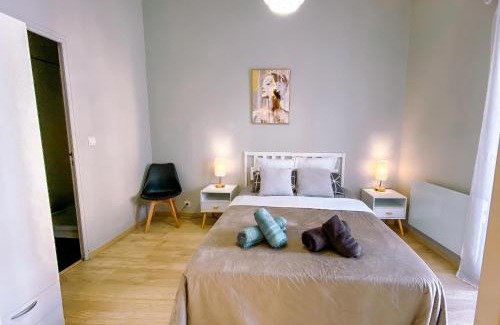Beziers Apartment | Confort & clim Logement 4 pers proche gare, centre et Polygone