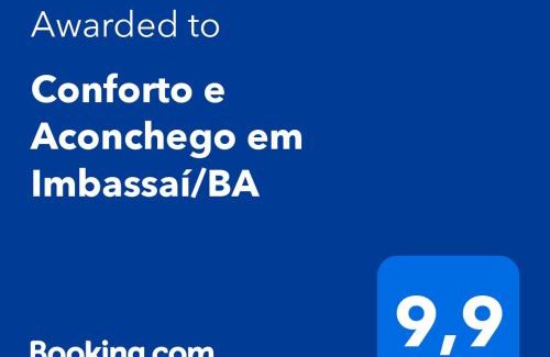 Santo Andre Apartment | Conforto e Aconchego em Imbassaí/BA