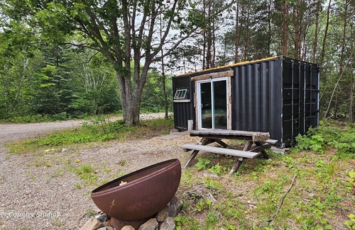 Mohawk Cabin | Container Conversion at the property of the Historic Ahmeek Copper Mine!!