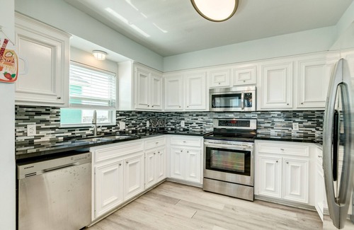 Miramar House | Contemporary Beachfront Home w/2 Decks, Fenced Yard, Private Walkover