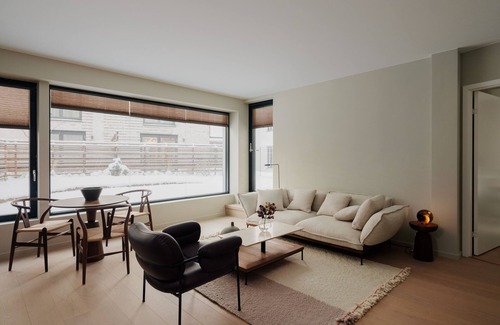Frogner Apartment | Contemporary Oslo apartment with private garden & access to hotel facilities