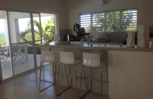 Rio San Juan Villa | Contemporary villa, breathtaking sea view! Internet via satellite!
