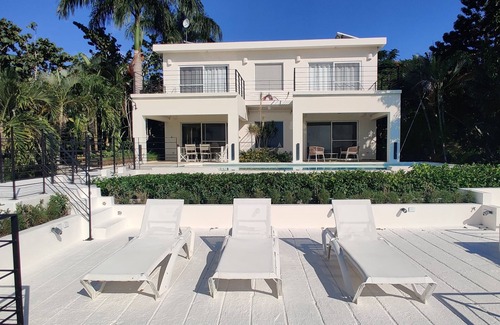 Rio San Juan Villa | Contemporary villa, breathtaking sea view! Internet via satellite!