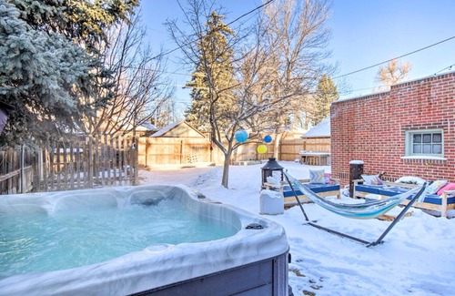 Hale House | Convenient Denver Home with Private Hot Tub!
