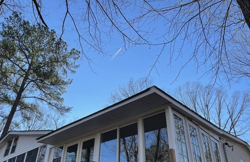Fuquay-Varina House | Conveniently located home with large enclosed porch