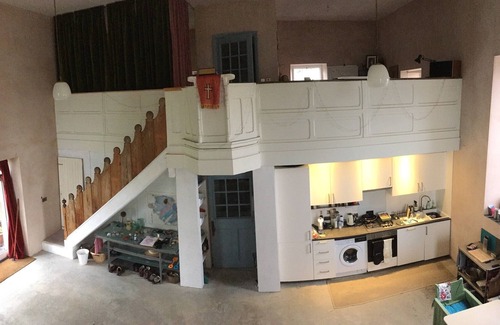 Bodorgan House | Converted Chapel in countryside 3 miles from the beach at Aberffraw