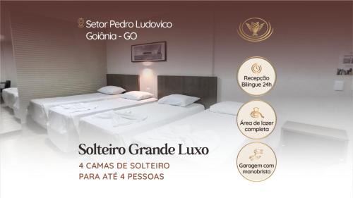 Setor Pedro Ludovico Apartment | Coruja Imob - Flat Crystal Place
