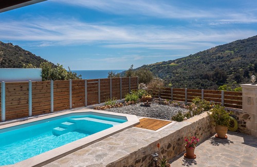 Rodakino Villa | Cosmakis stone built house with pool,south Crete
