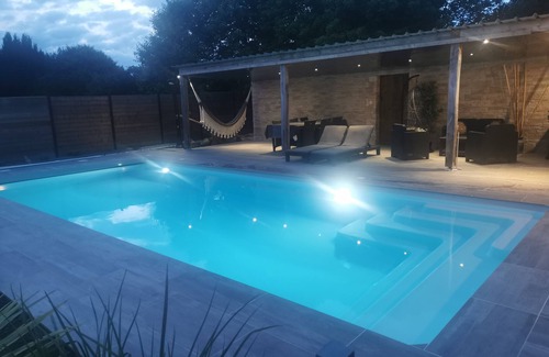 Saint-Dolay House | Cosy accommodation* private heated pool and spa