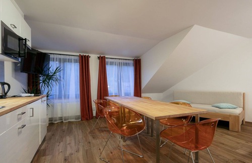 Janske Lazne Apartment | Cosy apartment for 6 guests with WIFI, TV and panoramic view