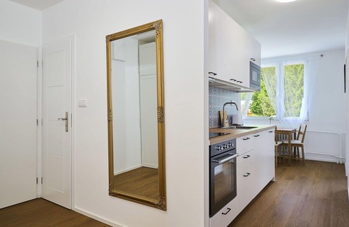 Josefov Dul Apartment | Cosy apartment for 6 guests with WIFI, TV, balcony and parking