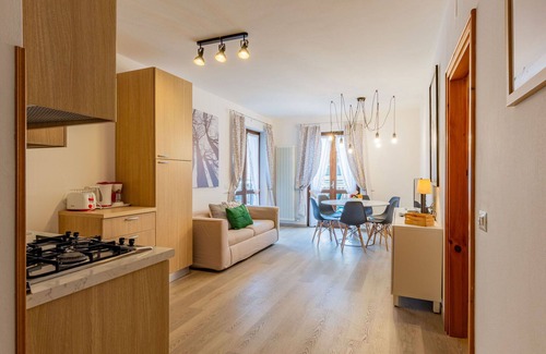 Molina di Ledro Apartment | Cosy apartment for 5 people with WIFI, TV, terrace and pets allowed