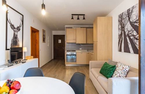 Molina di Ledro Apartment | Cosy apartment for 5 people with WIFI, TV, terrace and pets allowed