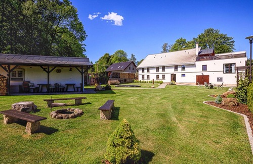 Arnoltice Apartment | Cosy apartment for 2 guests with WIFI, TV and terrace