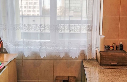 Wola Apartment | Cosy apartment for 2 people with balcony and panoramic view