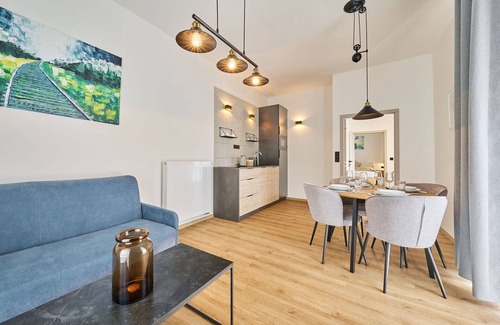 Cerny Dul Apartment | Cosy apartment for 4 guests with WIFI, TV and terrace