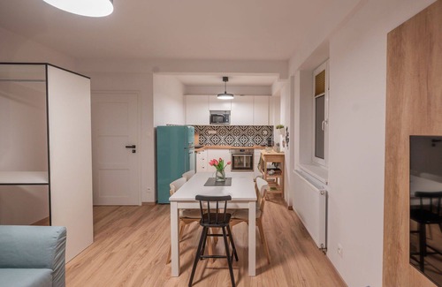 Jachymov Apartment | Cosy apartment for 4 people with WIFI, TV and pets allowed