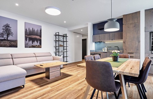 Abertamy Apartment | Cosy apartment for 6 people with A/C, WIFI, TV and patio