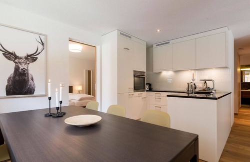 Saas-Balen Apartment | Cosy apartment for 7 people with WIFI, TV, balcony and pets allowed
