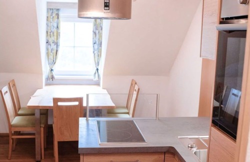 Donnersbach Apartment | Cosy apartment for 6 people with WIFI, TV, patio and pets allowed