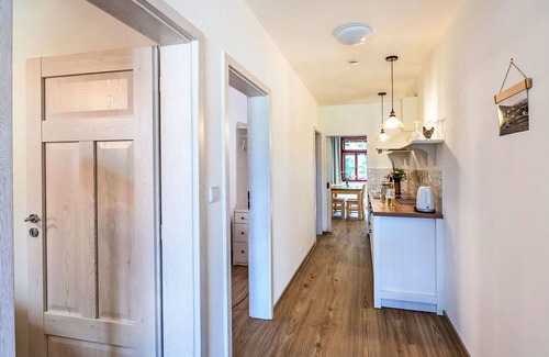 Horni Plana Apartment | Cosy apartment for 4 people with WIFI, terrace, pets allowed and parking