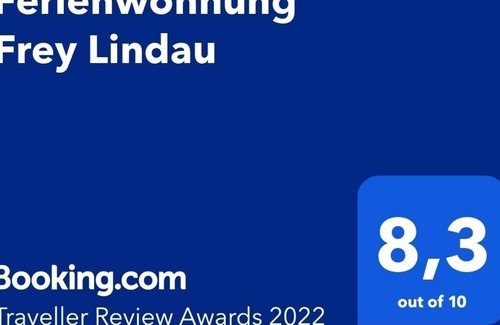 Bad Schachen Apartment | Cosy Apartment "Frey Lindau" with Wi-Fi, Balcony & Garden; Parking Available