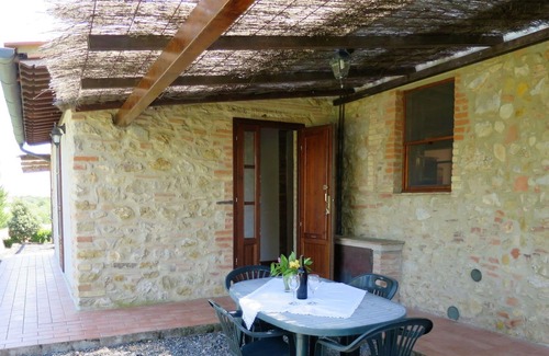 Montecatini Val di Cecina Apartment | Cosy apartment for 3 people with WIFI, pool, patio, pets allowed and parking