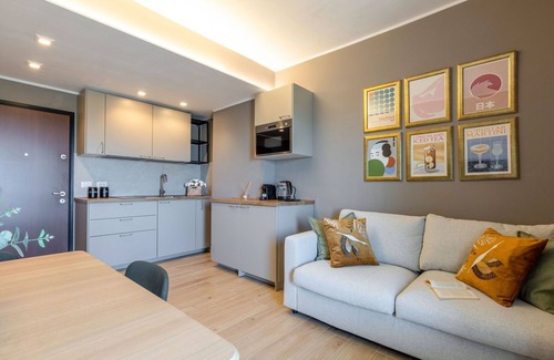 Porto Recanati Apartment | Cosy apartment for 4 guests with A/C, pool, WIFI, TV, terrace and panoramic view