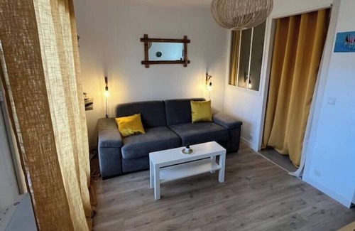 Merville-Franceville-Plage Apartment | Cosy studio near the sea