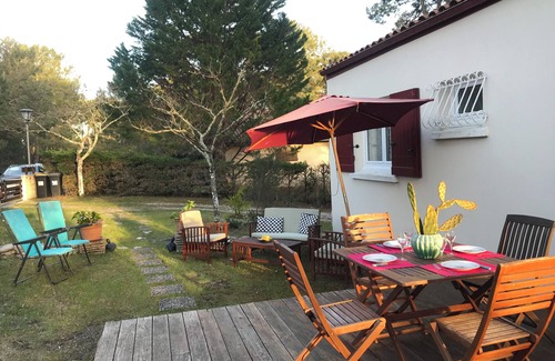 Carcans House | Cosy house near the lake (400m) with air conditioning and free wifi
