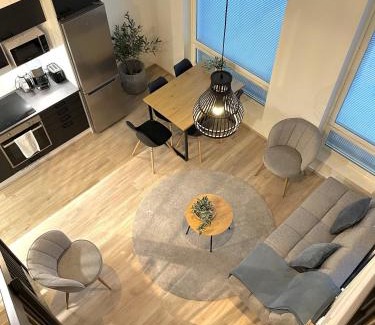 Tampere Apartment | Cosy Loft apartment with glazed balcony