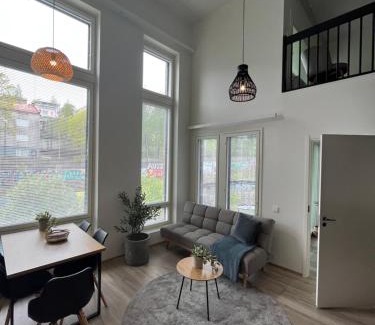 Tampere Apartment | Cosy Loft apartment with glazed balcony