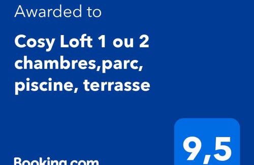 Grand Sud Apartment | Cosy Loft tarif avec 1 ou 2 chambres 2 ou 4 personnes, vue parc et piscine