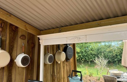 Cilgerran RV Rental | Cosy off-grid yurt in Pembrokeshire - A chance to be ‘in’ the landscape.