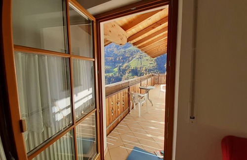 San Leonardo in Passiria Apartment | Cosy Strickerhof Apartment 1 with Mountain View & Balcony