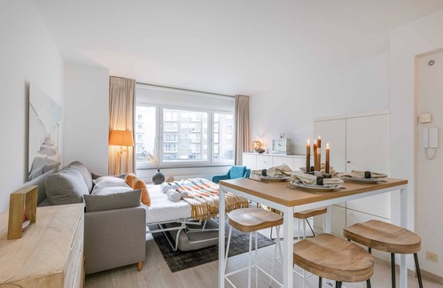 Het Zoute Apartment | Cosy studio in the centre of Knokke