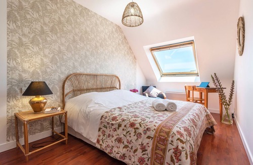 Erdeven House | Cottage Chaleureux Tout Confort 3 Belles Vues mer Proche Plage